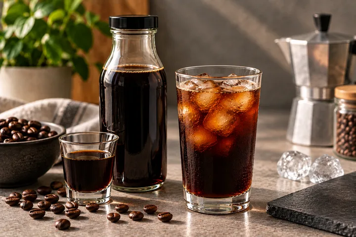 Kaffeekonzentrat auf Vorrat herstellen – so geht es