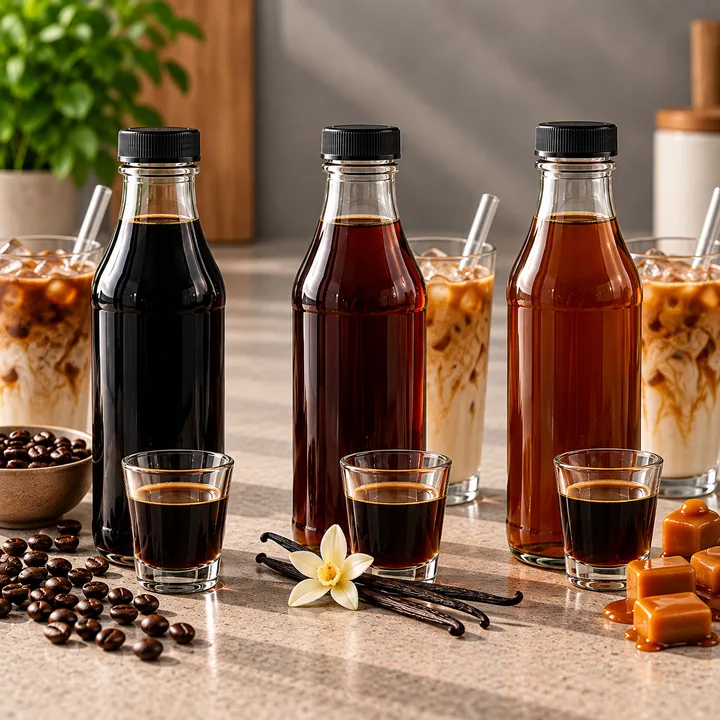 Nescafé Espresso Concentrate Black vs. Vanilla vs. Caramel