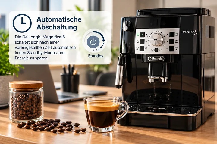 De’Longhi Magnifica S Abschaltautomatik & Eco-Modus – welche Funktionen gibt es?